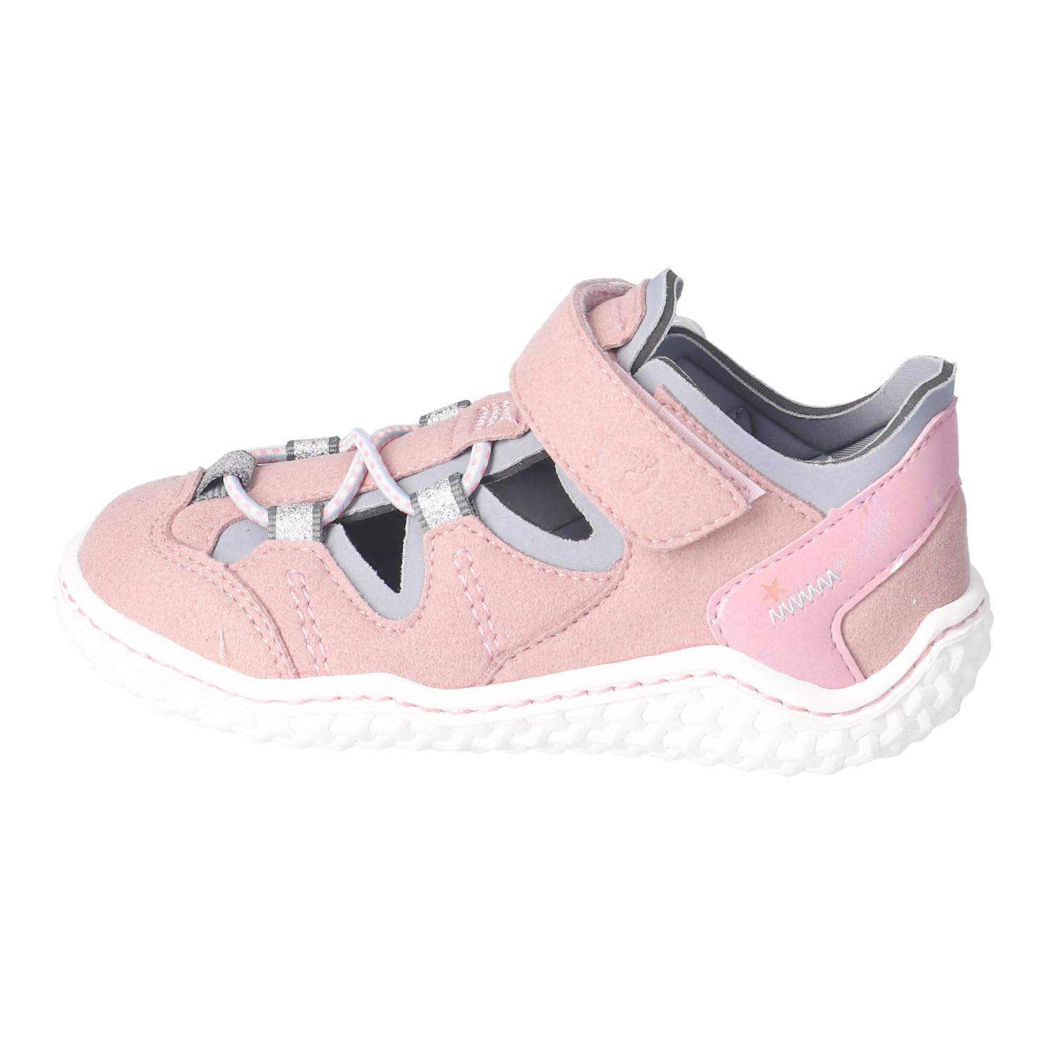 RICOSTA Mädchen und Jungen Kletthalbschuhe Jeff, Kinder Halbschuhe, Weite: MITTEL, waschbar,vegan