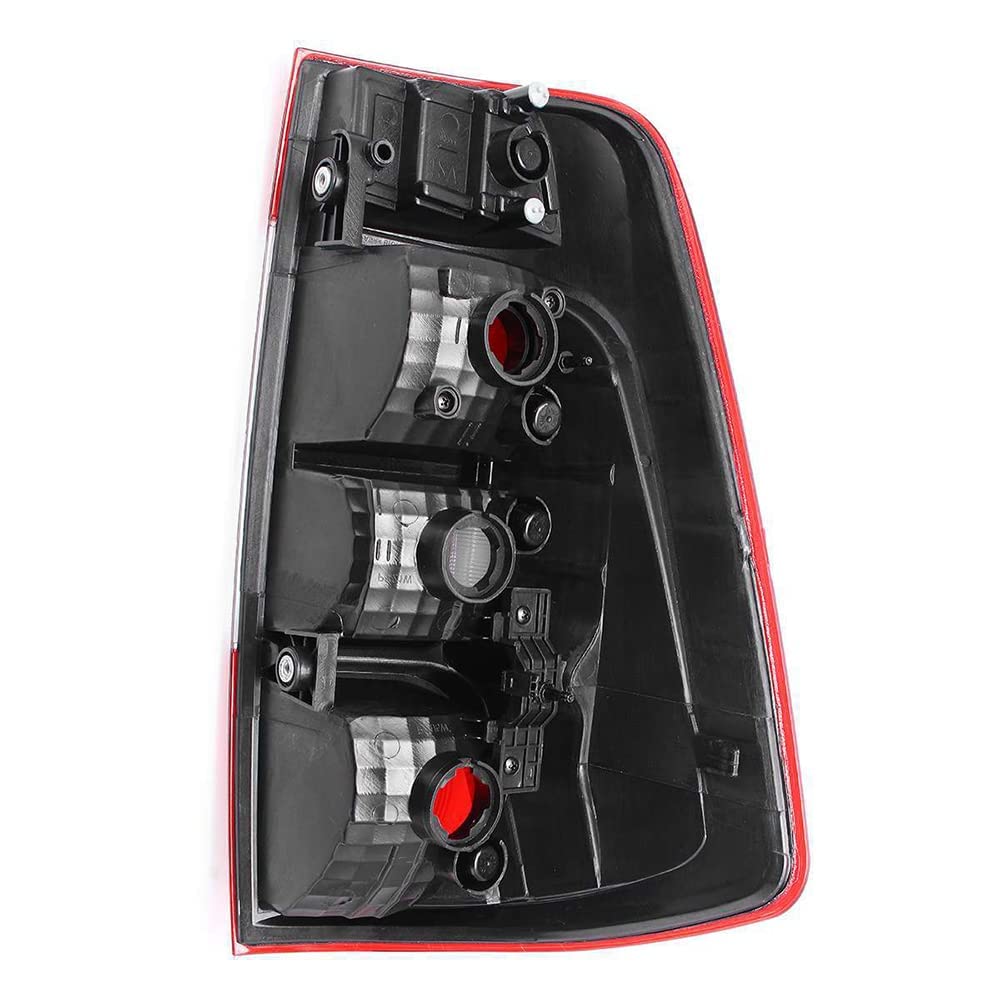 BYBEST Fanale Posteriore per Nissan Navara NP300 D23 2015-2019, Fanali Posteriori Luci Stop Luce Freno Fari Lampada Sinistro Destro,Red- Right