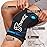 TheraICE Knee Ice Pack Wrap Compression Sleeve for Injuries, Reusable Gel Cold Packs Brace Also for Elbow, Ankle & Calf - Flexible Cold Wrap Recovery for Meniscus, ACL, MCL Pain Relief (L)