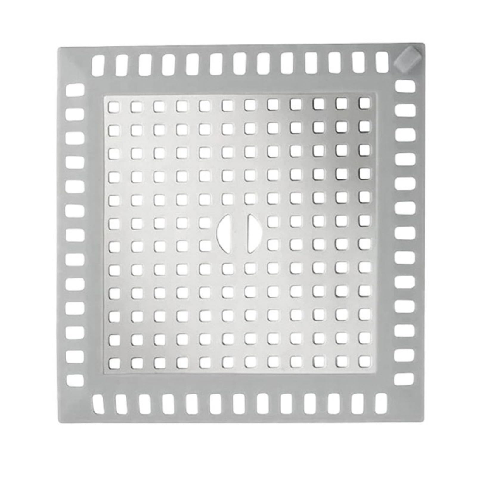 Rustproof Metal Drain Cover Rustless Drain Strainer Soaking Pool Hair Catcher Simple Installation for Showers & Bathtubs Rustproof Shower Strainer