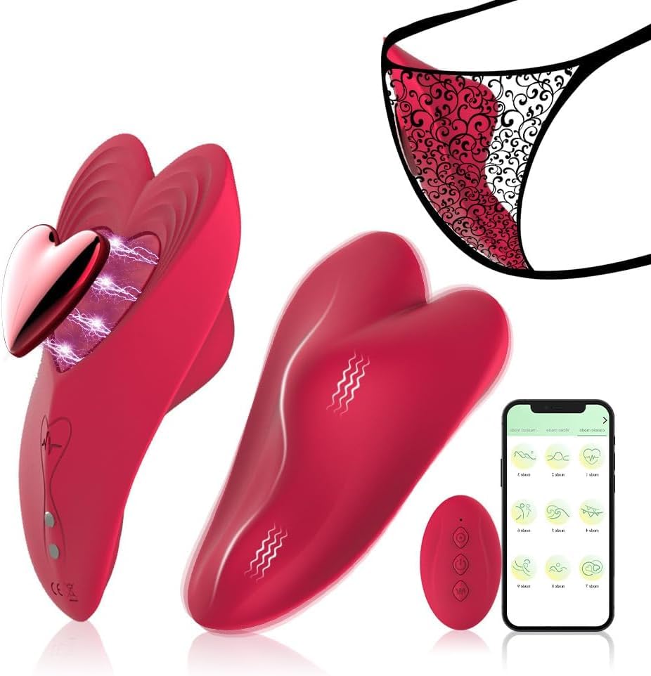 HIFFEY Vībr⋅rī F⋅rf⋅ll⋅, Vībr⋅rī G-Spornit, Vībr⋅rī Cl⋅ssīcī, Vībr⋅rī para Cİppīń, silicona suave, impermeable, súper silencioso, DUE3346