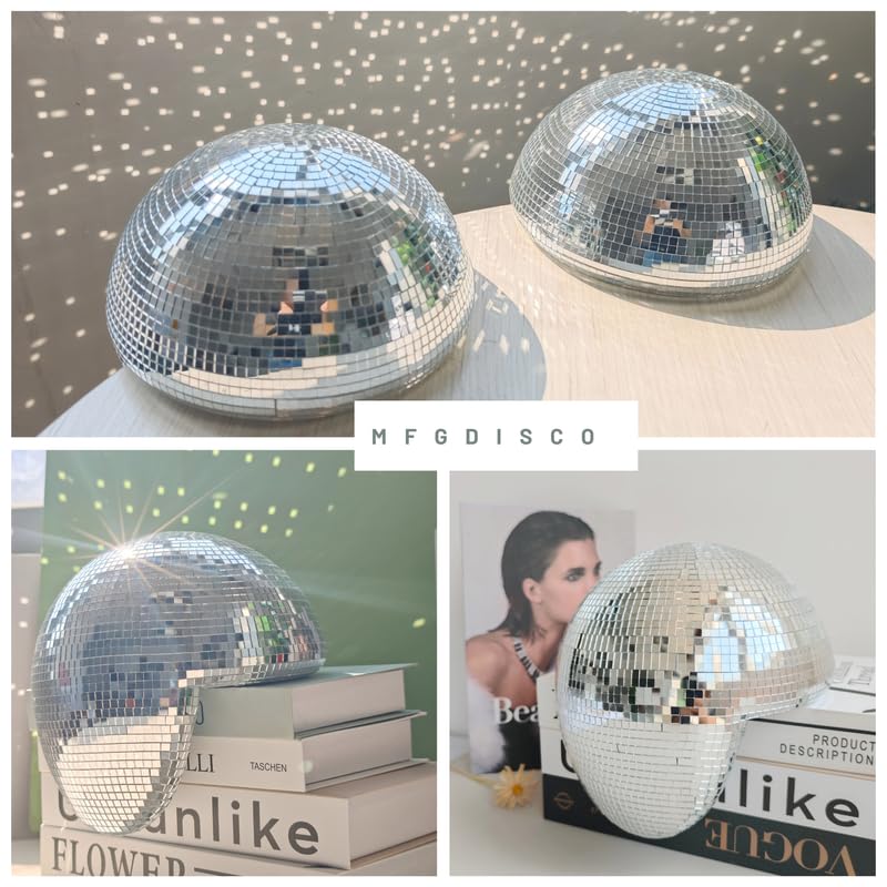 Amazon.co.jp: MFGDISCO 溶けたディスコボールの装飾、手作りの反射