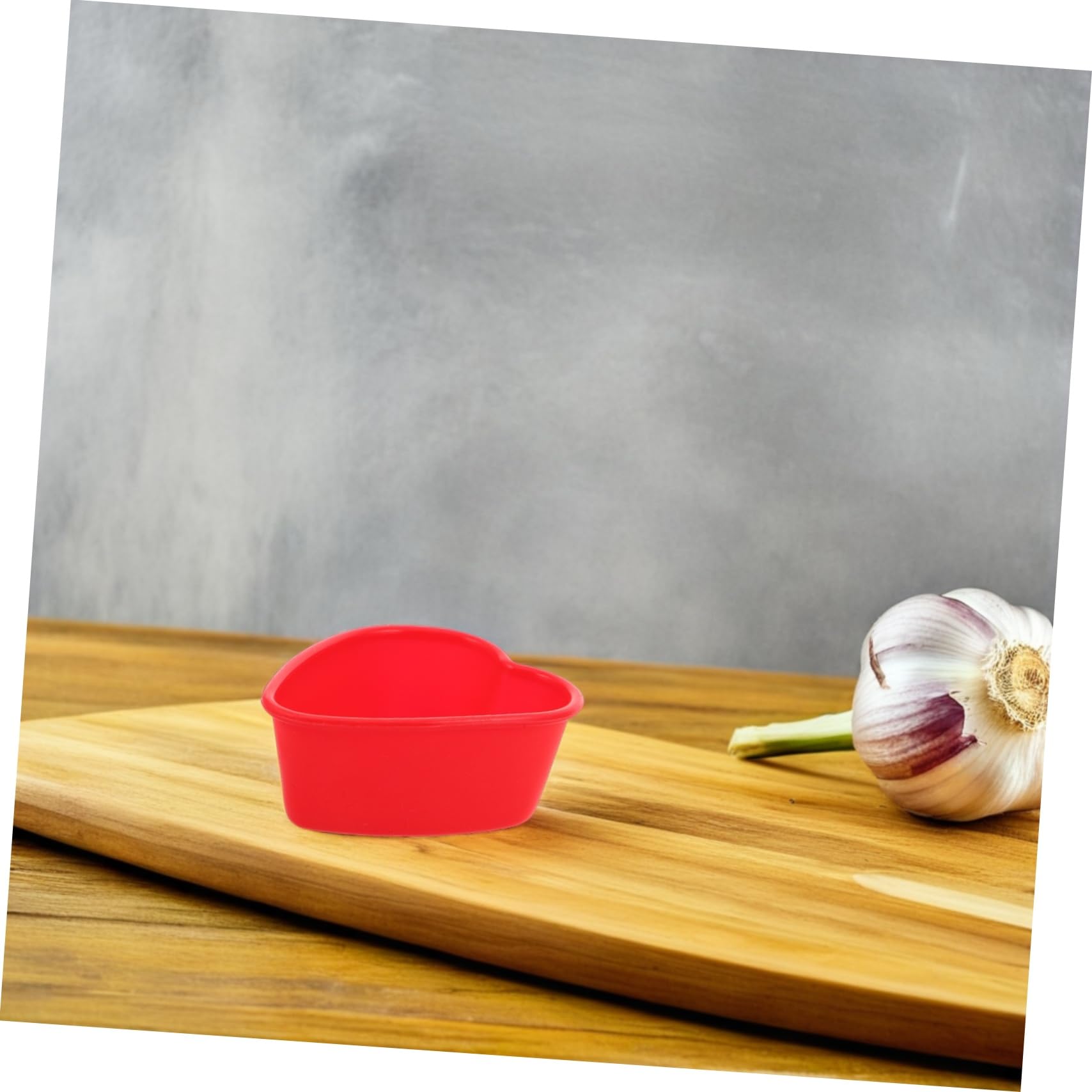 Amosfun 50piezas Molde de Silicona de Corazón Pequeño para Hacer Pasteles Pudines Gelatinas para Celebraciones de San Valentín y Postres de Repostería