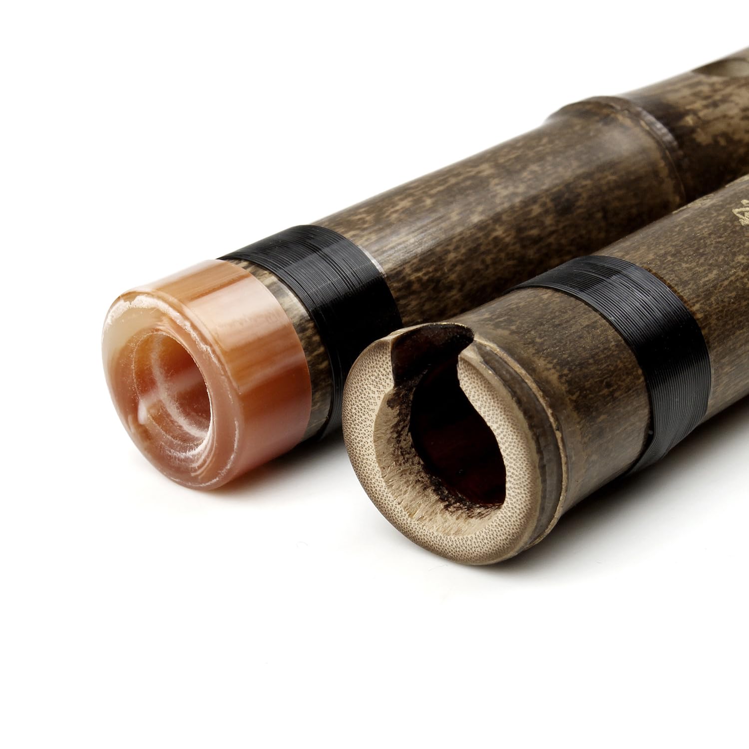 Shakuhachi 54 cm vertikale Flöte D-Key Shakuhachi 5 Löcher Bambusflöte Holzblasinstrument (klassisch)