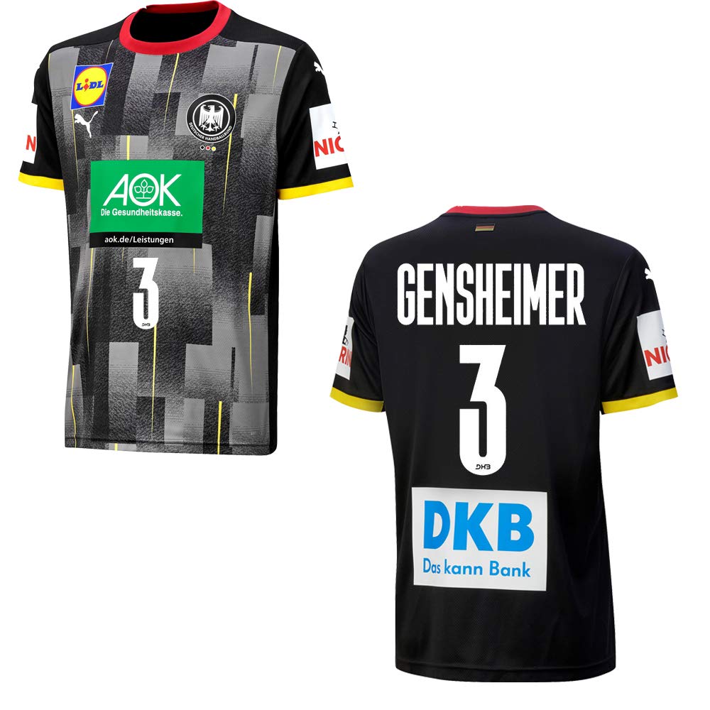 PUMA DHB Handball Away Trikot Deutsche Nationalmannschaft S-XXL Black 2020/21 NEU