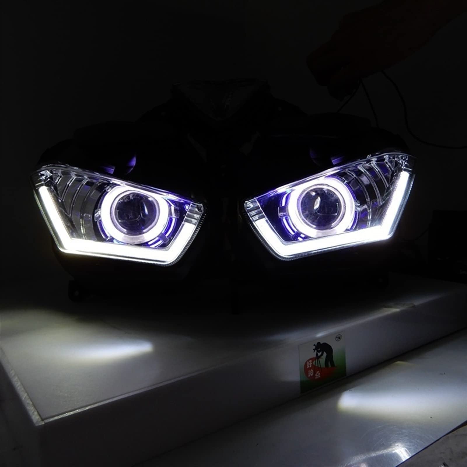 dla Motocykla, YZF R25 R3 Pełne ŚWIATŁO Reflektor Projektorowy