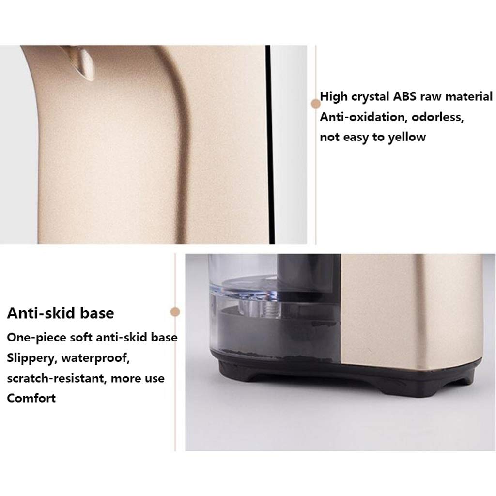 Handseifenspender Flüssigkeitsspender Seifenspender Seife Flasche, Lotion-Flasche Infrarot-Sensor Automatische ABS Intelligente Induction for Badezimmer Küche Nachfüllbare Lotionsflasche