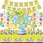 Cartoon Birthday Decorations, Party Decorations, Birthday Party Supplies, Backdrop Banner, Balloons, Tablecloth, Cupcake Toppers, Large Cake Decorations, Table Cover