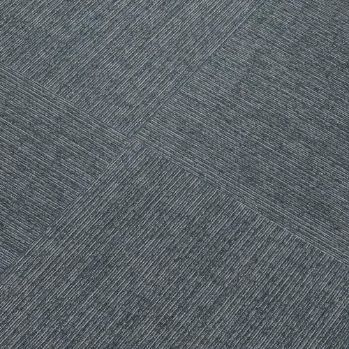 Image of Mohawk Basics 8 inch x 8 inch Carpet Tile Sample with EnviroStrand PET Fiber in Navy, (1 Sample)