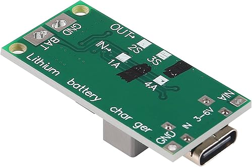 Miniatura 7 de ATNSINC Convertidor de impulso USB multicelda 2S 3S 4S Tipo-C a 8.4V 12.6V 16.8V Módulo de alimentación aumentador LiPo polímero LiPo Li-Ion