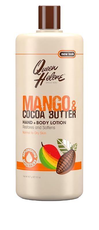 Loção para Mãos e Corpo Queen Helene com Manga e Manteiga de Cacau, 946 mL