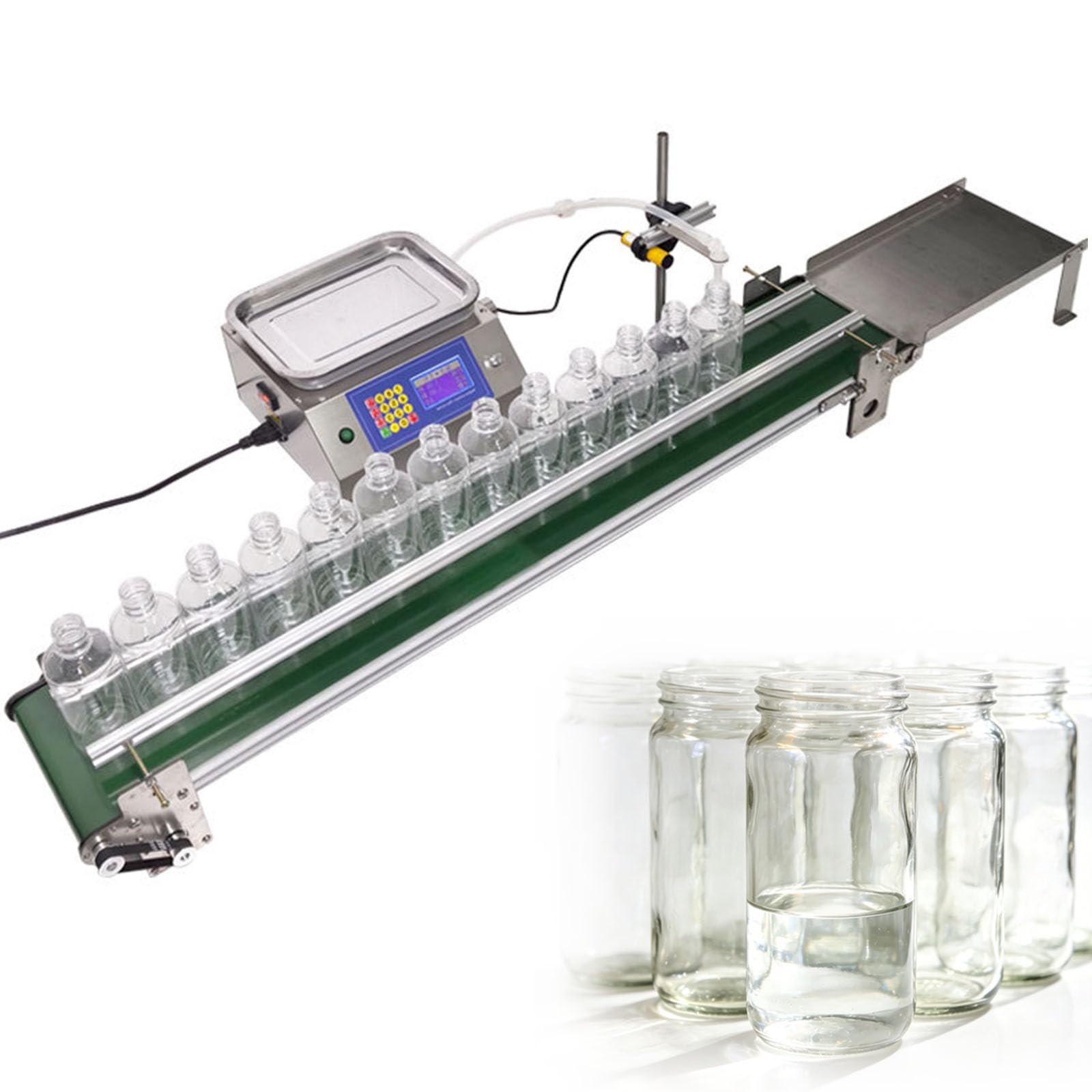 Liquid Filling Machine, 10g-8kg Digital Bottle Filler For Beverages