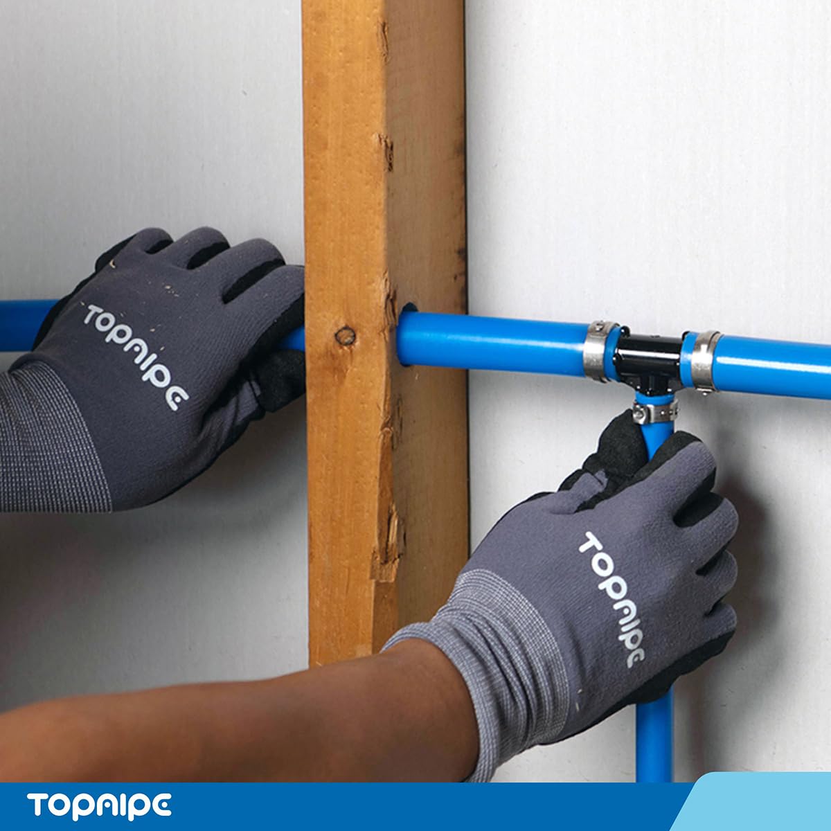 Tubo PEX-B blanco de 3/4 pulgadas x 100 pies, certificado NSF para agua potable, tubo PEX para fontanería, herramientas de fontanería de suelo/pared, accesorios Pex para agua caliente/fría