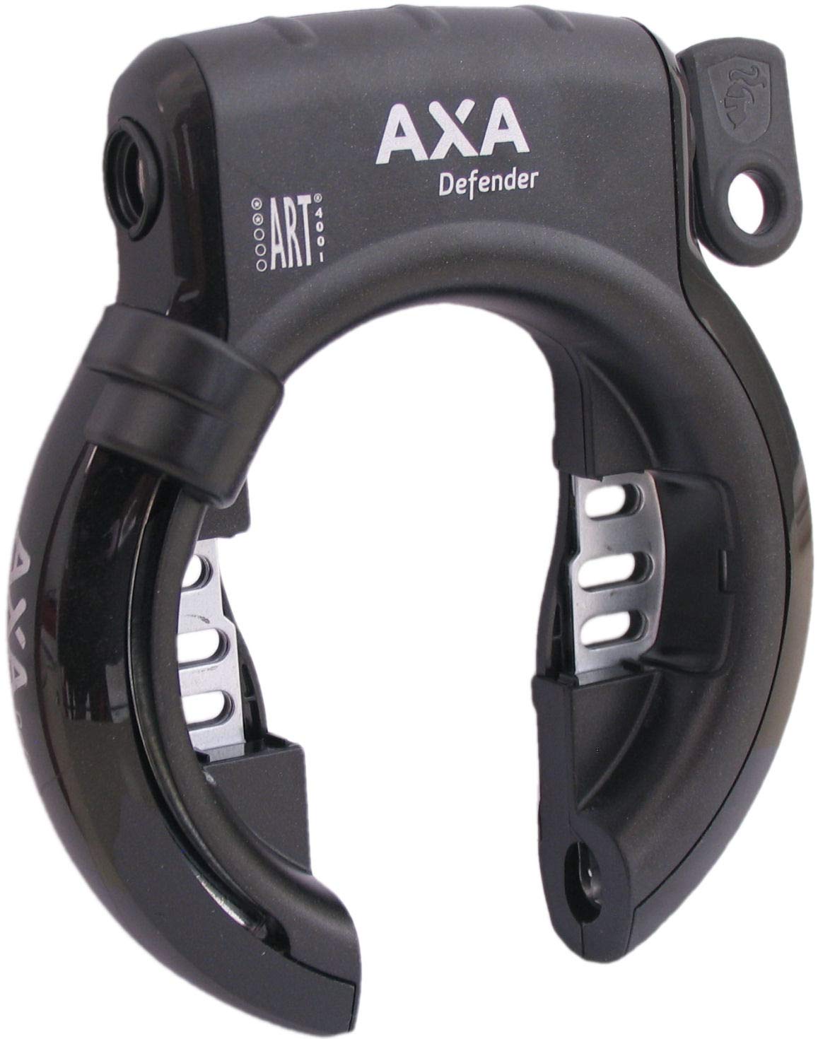 Axa Defender 424000 Verrouillage du Cadre, Noir/Gris, 10 x 8 x 4 cm