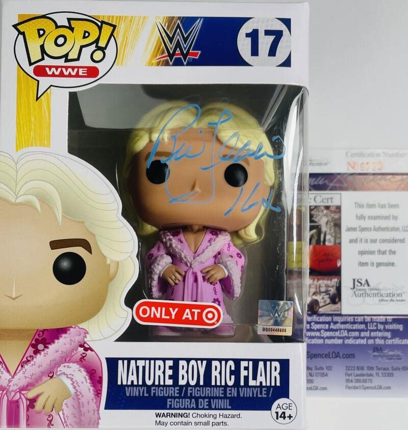 RIC FLAIR NATURE BOY FUNKO POP VINYL 17 TARGET EXCLUSIVE VAULTED
