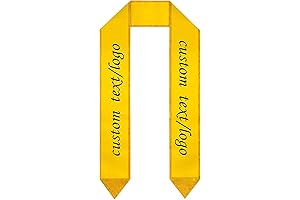 Custom Sash Graduation 2023: Honor Your Grad with a Personalized Stole