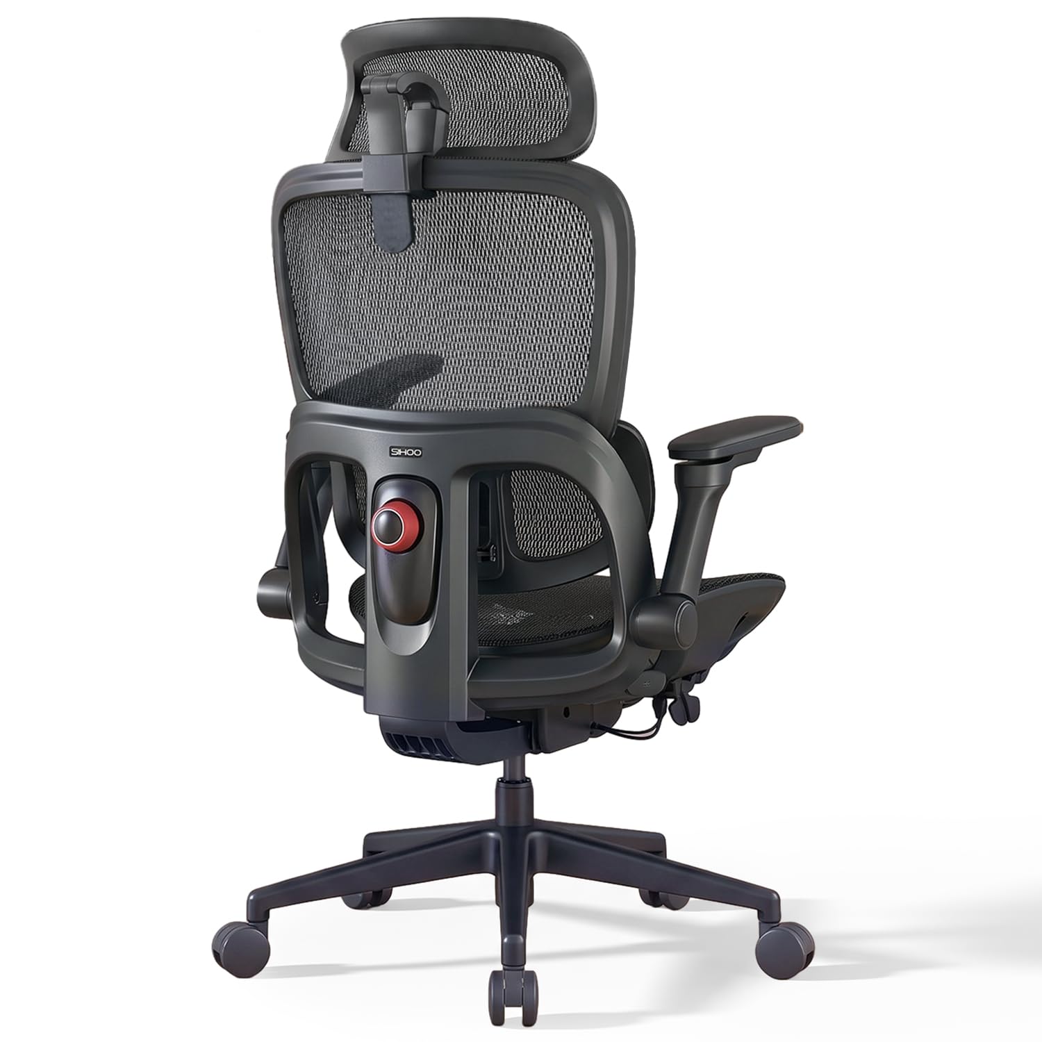 SIHOO B300-PRO Ergonomic Office Chair, High Back Mesh Desk Chair | 6D Adjustable Armrests, Adaptive Lumbar Support, Adjustable Headrest, 135° Recline, without footrest