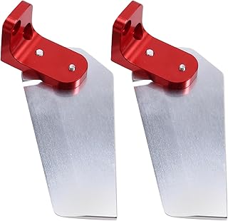 Suanzua Rosca de giro de aluminio ajustable de 95 mm de longitud para barcos RC offshore, barcos de o, piezas de barcos teledirigidos