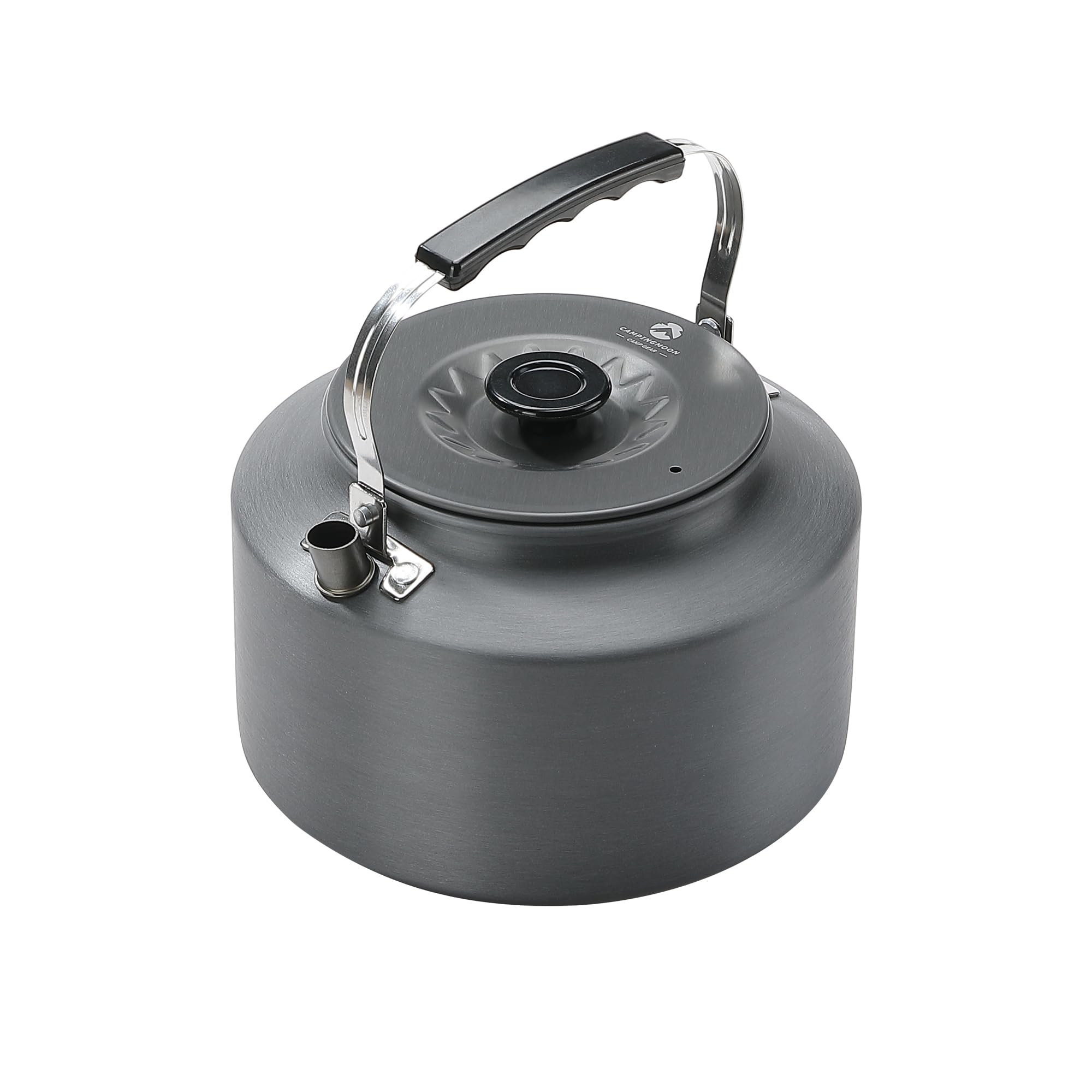 CAMPINGMOON 2L Camping Kettle Coffee Tea Pot Portable Ultra-Light S2000