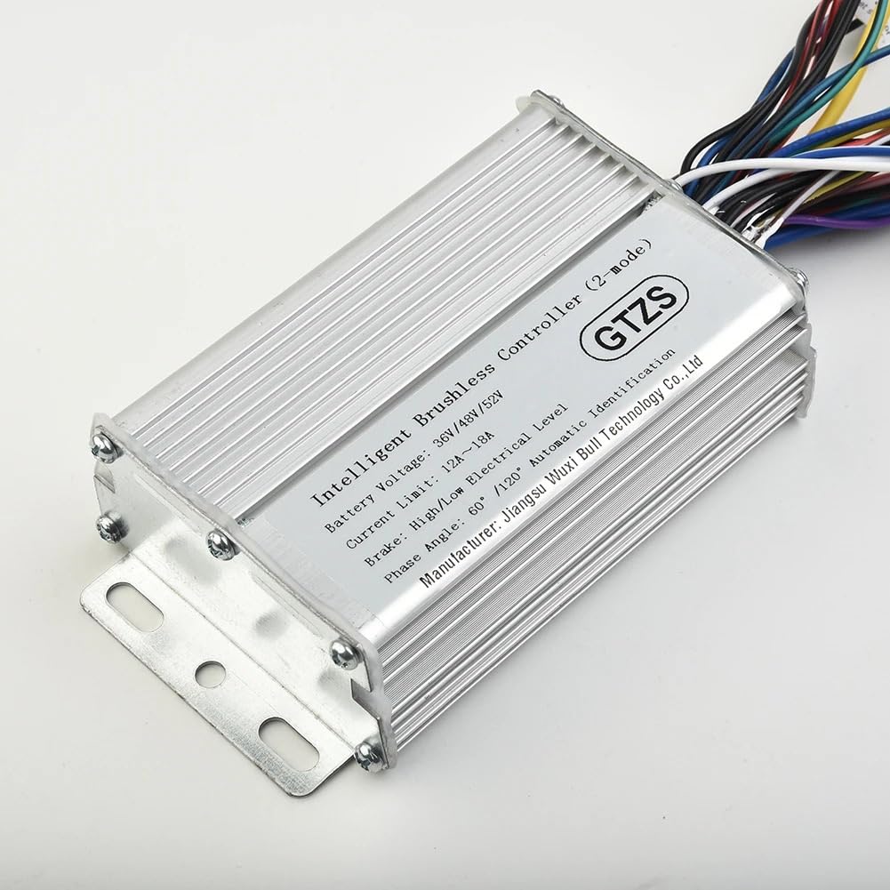 Controlador EléCtrico Controlador de Motor de CC sin escobillas, 600w, 800W, 36V, 48V, 6mos, Controlador de Modo Dual de 6 Tubos for Piezas de Bicicleta eléctrica E-Bike E-Scooter