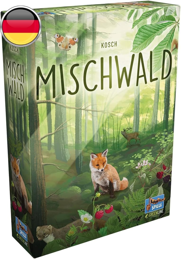 Lookout, Mischwald, Family Game, Card Game, 2-5 Players, from 10+ Years, 60 Minutes, German