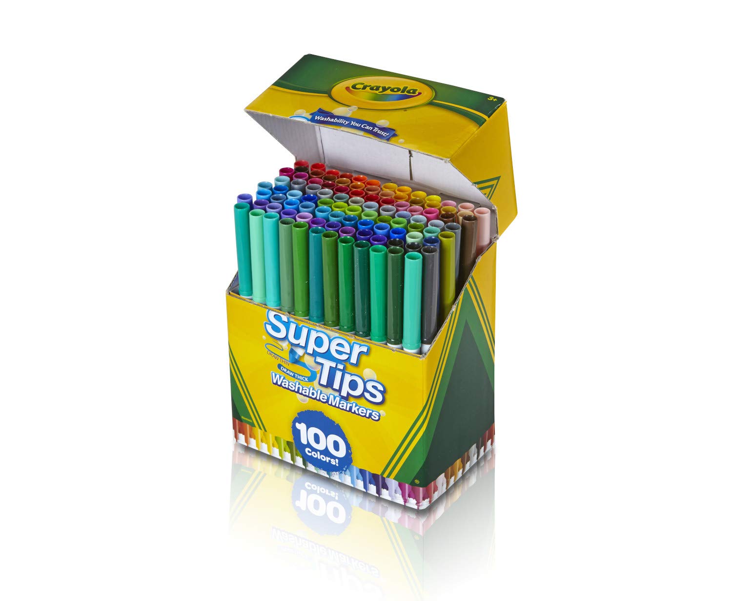 100 rotuladores super tips crayola tiendas
