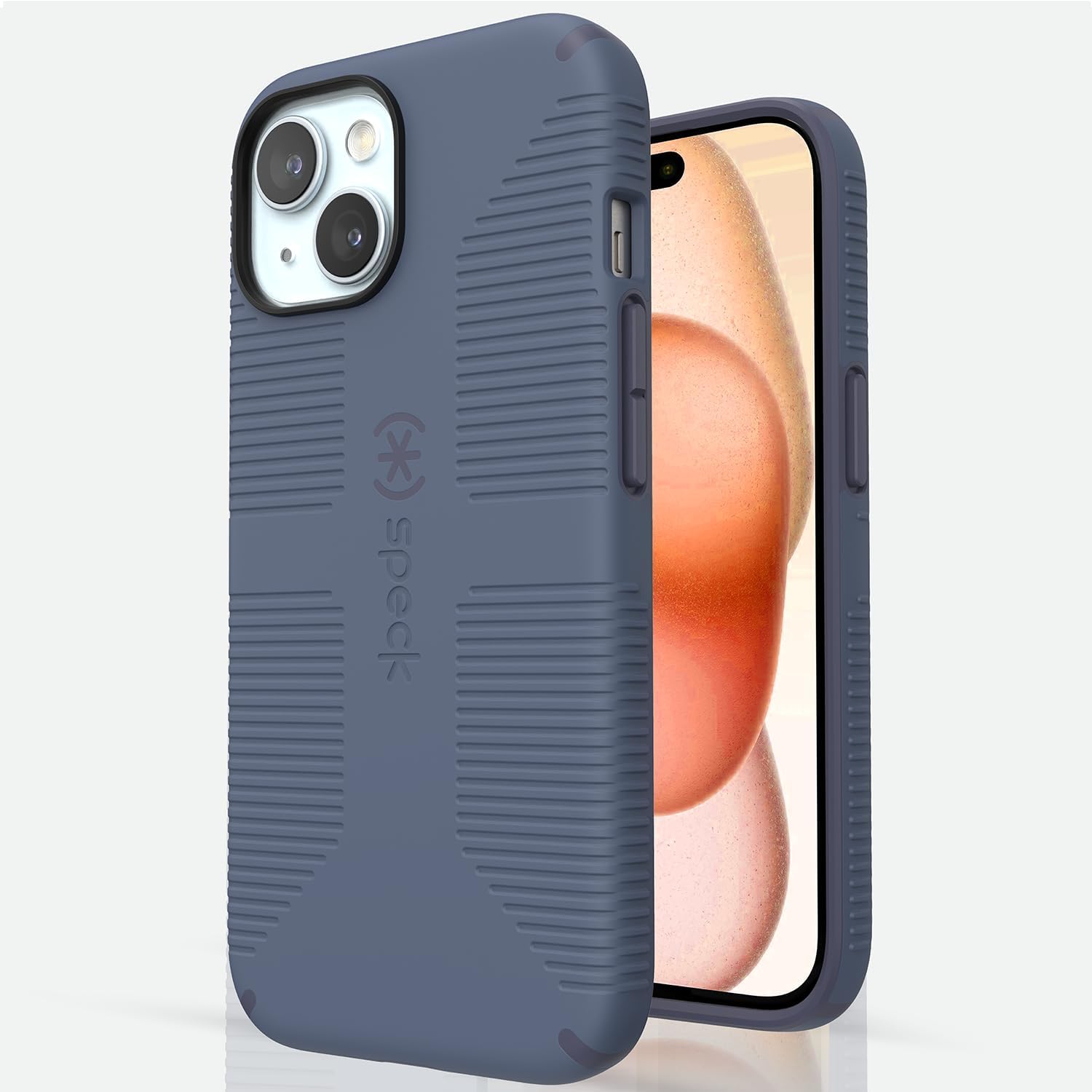 iPhone 15 Case - Built for MagSafe, Drop Protection Grip – for iPhone 15 iPhone 14 & iPhone 13 - Scratch Resistant, Soft Touch, 6.1 Inch Phone Case - CandyShell Grip Mystery Blue/Faded Denim
