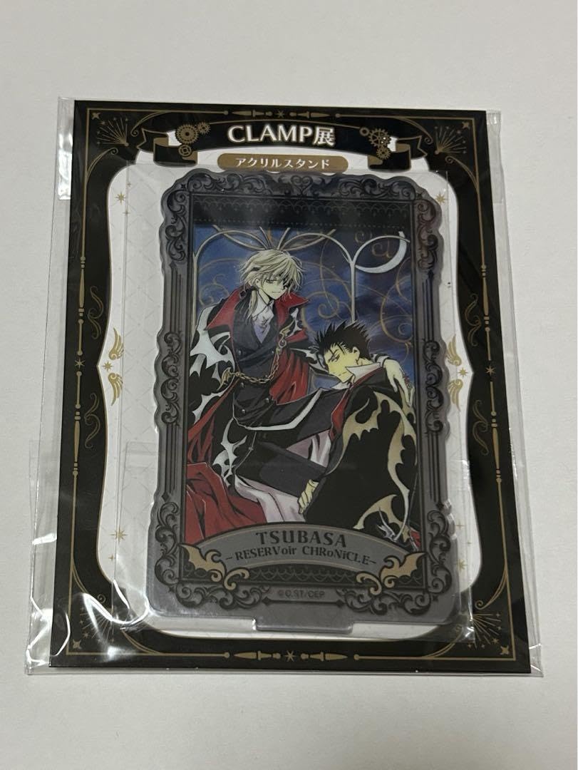 Amazon.co.jp: CLAMP展 ツバサ アクリルスタンド 黒鋼 ファイ : ホビー