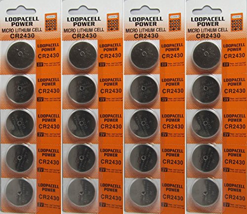 LOOPACELL 5 CR1025 Lithium Battery 3V Button Cell for Digital Scales Calculators
