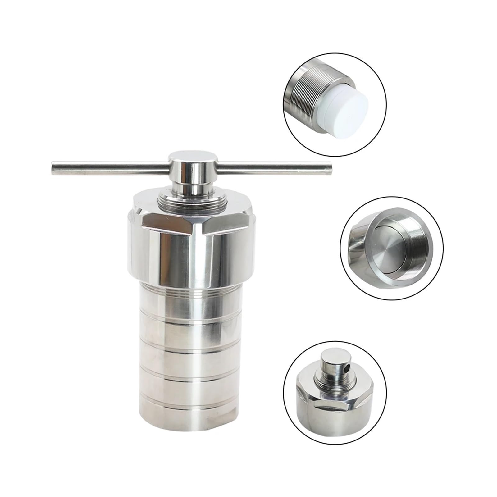 Reattore di sintesi idrotermale Reattore for Autoclave idrotermale da 20-300 ml con sintesi Camera in PTFE(Groen)