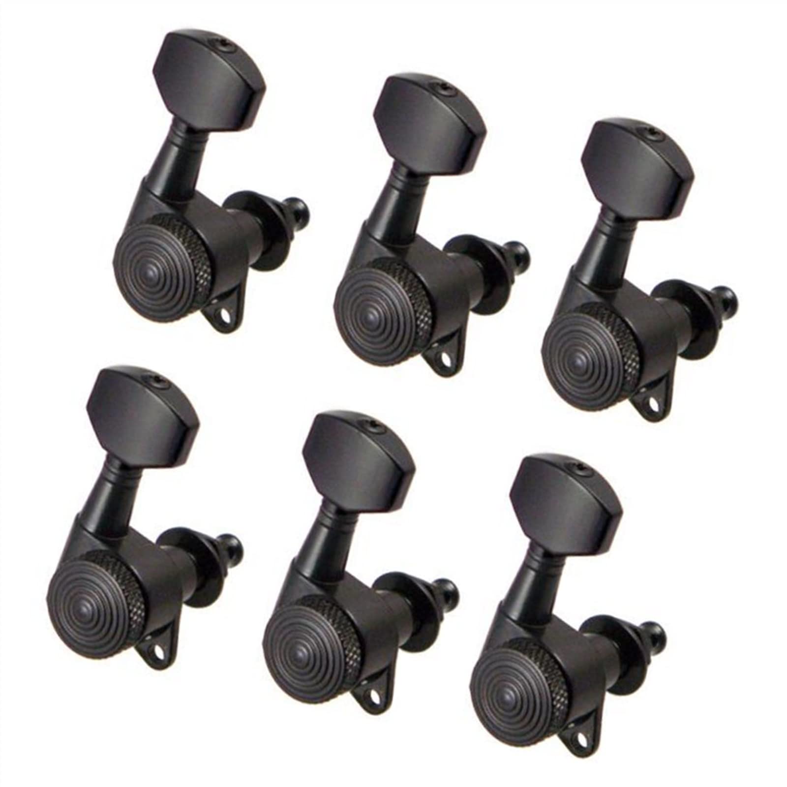 Tuner Mechaniken Knöpfe 6pcs Rechtshändige Versiegelte Gitarren-Tuning-Pegs-Tuner Zinklegierung