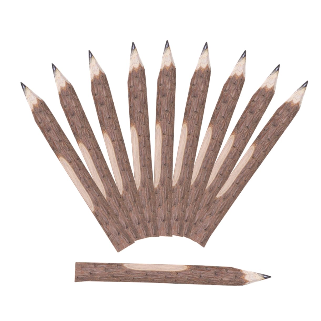 Operitacx 50pièces Crayons Bois Naturels Pratiques Crayons De Dessin Pour Écoliers