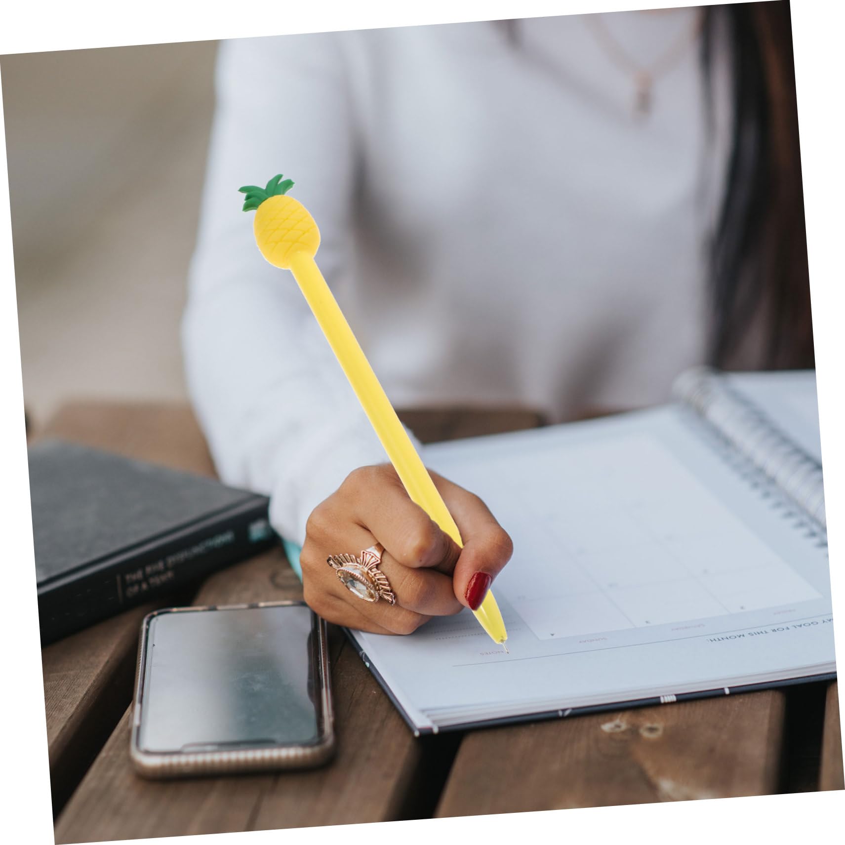ABOOFAN 36 Pezzi Di Cancelleria Per Studenti Penne Gel A Forma Di Ananas Penna Per Scrivere Materiale Scolastico Per Ufficio