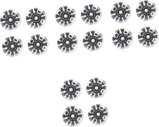 BESPORTBLE 4 Conjuntos De Rolo De Skate Roda De Quatro Rodas Rodas Grandes Rodas De Skate Iluminadas Rodas De Skate Ao Ar Livre LED Ao Ar Livre Rodas De Patinação Luminosas Roda