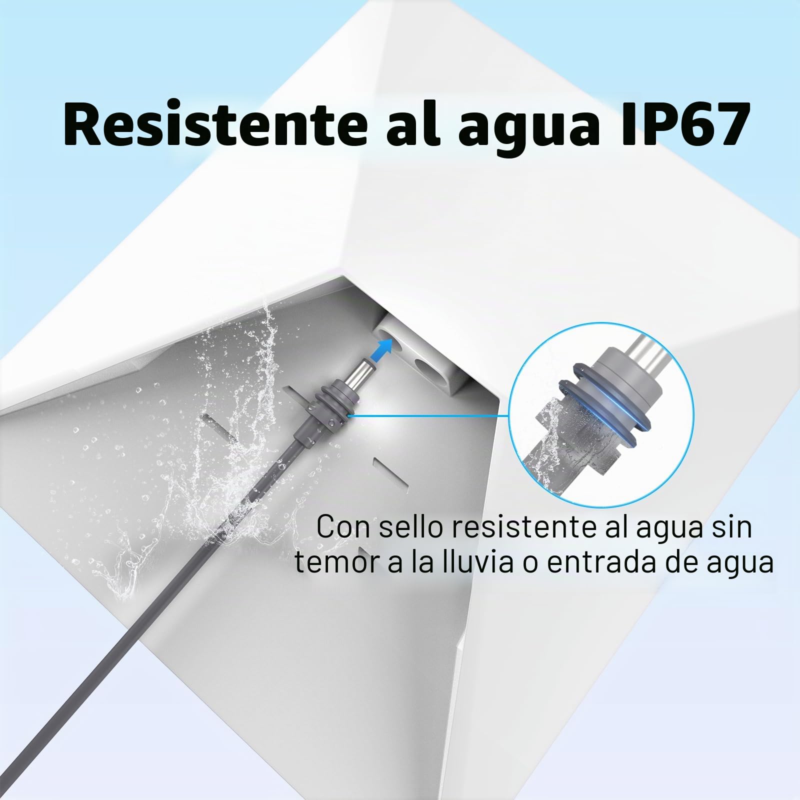 Cable Cargador Mechero 15M para Starlink Mini Aumenta 12V a 30V 2A DC 18AWG(≈ 0,75mm²), Cable de Alimentación Adaptador Encendedor Cigarrillos Coche Impermeable para Autocaravana Camión Barco