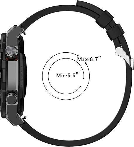 Miniatura 2 de FitTurn Paquete de 6 bandas y correas de extensión para Huawei Watch 44 ProUltimateGT 4 3 2 PROGT 4 3 2 1.811 inGT ActiveWatch 2 ProHonor Watch