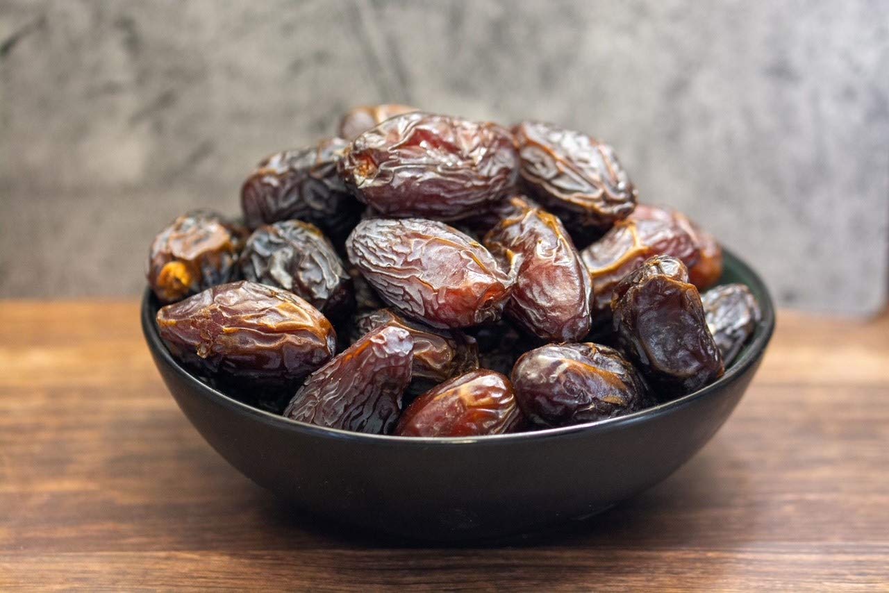 Hymor Datteln Medjool - 3kg - getrocknete Datteln Medjoul Jumbo-Dattel aus Israel Trockenobst Trockenfrucht fermentiert natürlich getrocknet ungeschwefelt vegan glutenfrei