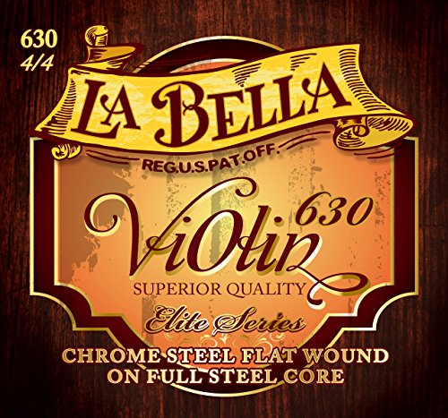 La Bella Set 630 Violin Metal Set 4/4 - Les Beatles, Paul McCartney, John Lennon, RIngo Starr, George Harrison La Bella Set 630 Violin Metal Set 4/4
