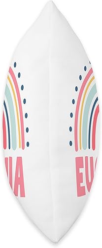 Miniatura 2 de Eugenia Name Custom Woman Myth Legend Pink Birthday Party Throw Pillow, 16x16, Multicolor