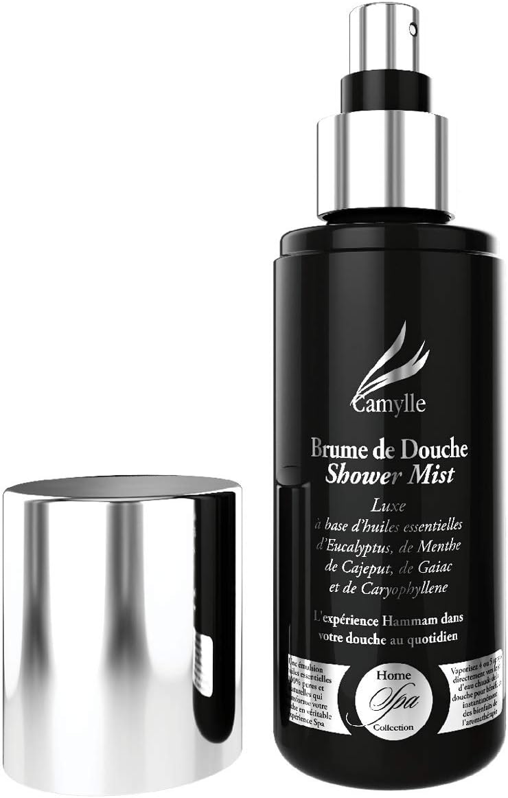 Shower Mist Luxe - Emulsion of 100% Pure and Natural Essential Oils to Diffuse in The Shower - Energising with Fresh and Bewitching Aromas - 150ml