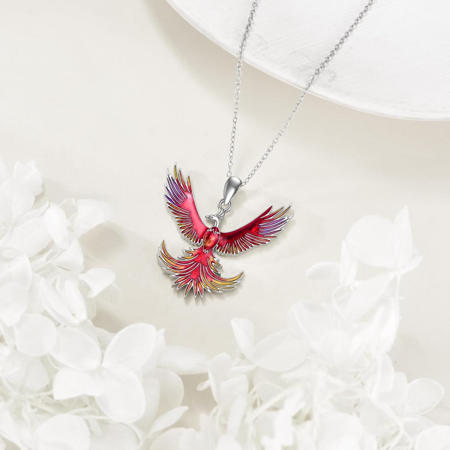 Bird Necklace 925 Sterling Silver Bird Gifts Jewelry for Women - Image 4
