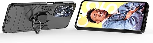 Vista 102 de Funda para Oppo Reno 7 4G, soporte magnético para coche, color negro