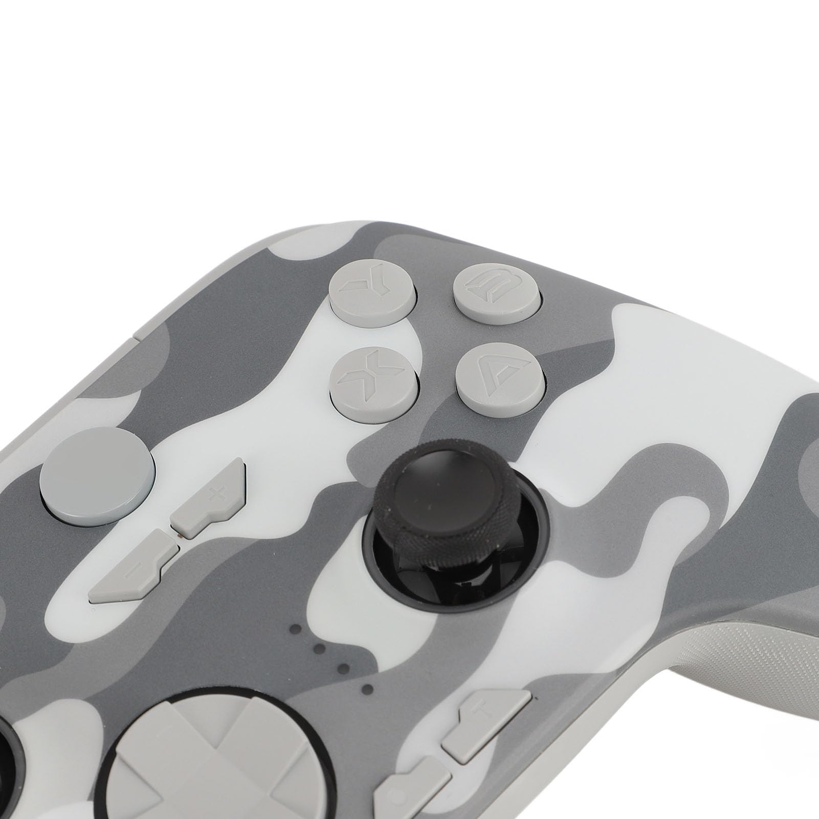 Cuifati Controller da Gioco Dual Hall Triggers, Gamepad RGB Giroscopico a 6 Assi per PC, Steam Deck, IOS, 10/11 - Ergonomico Antiscivolo, Batteria da 1000 MAh, 22 Ore di Riproduzione (grigio