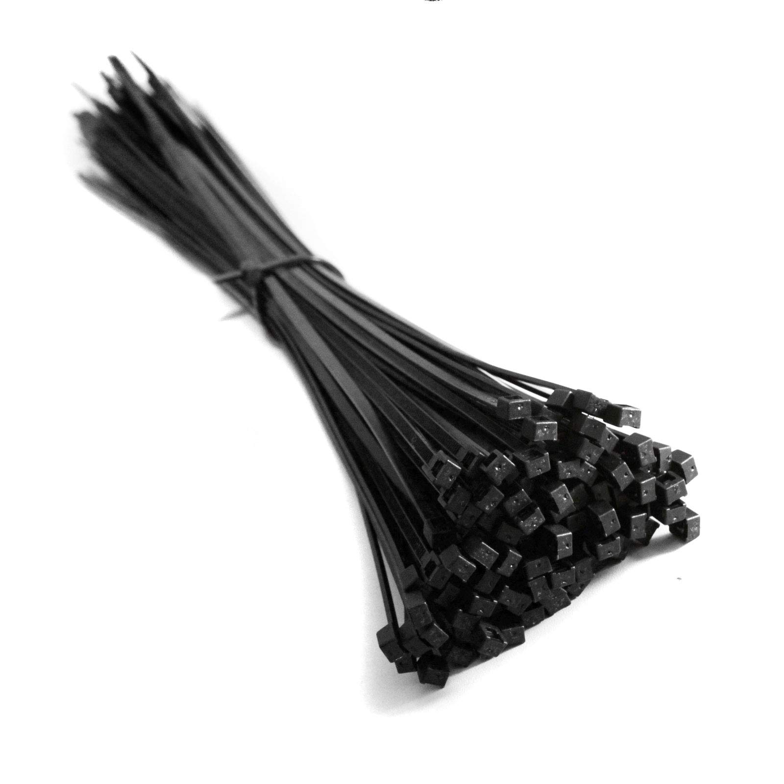 Confezione Da 100 Fascette Stringicavo In Nylon Nero – 100mm X 2,5mm, Marca Electromart