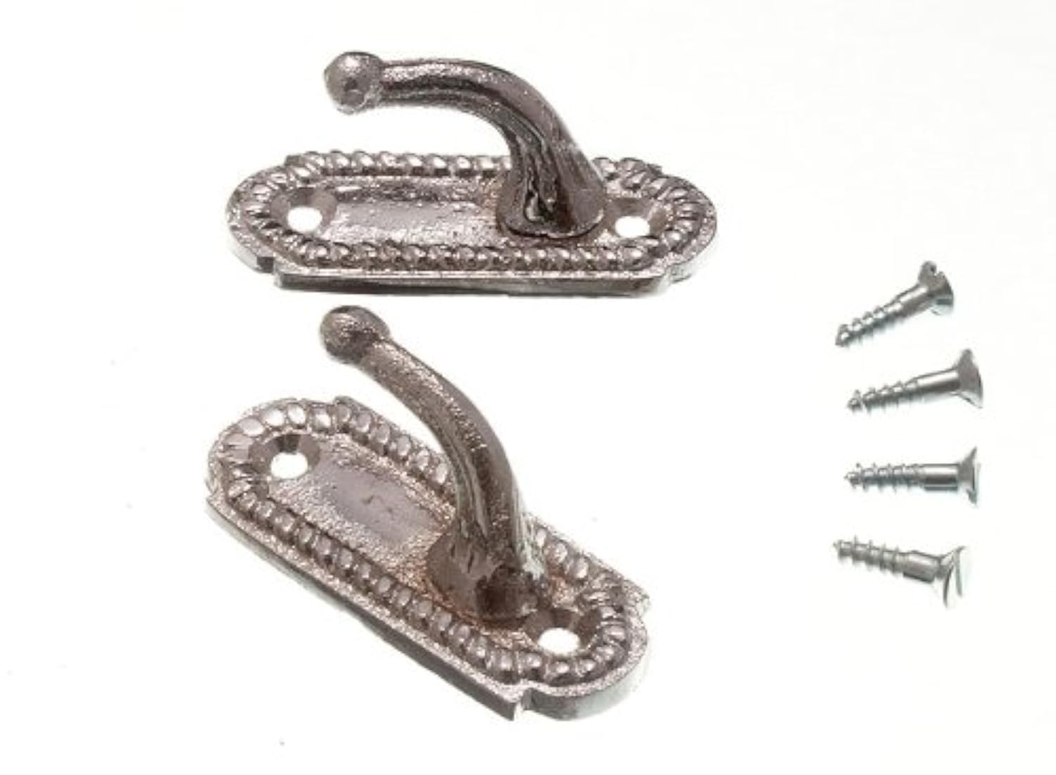 Crochets embrasses de rideaux 45mm chrome géorgiens pour un maintien parfait du tissu
