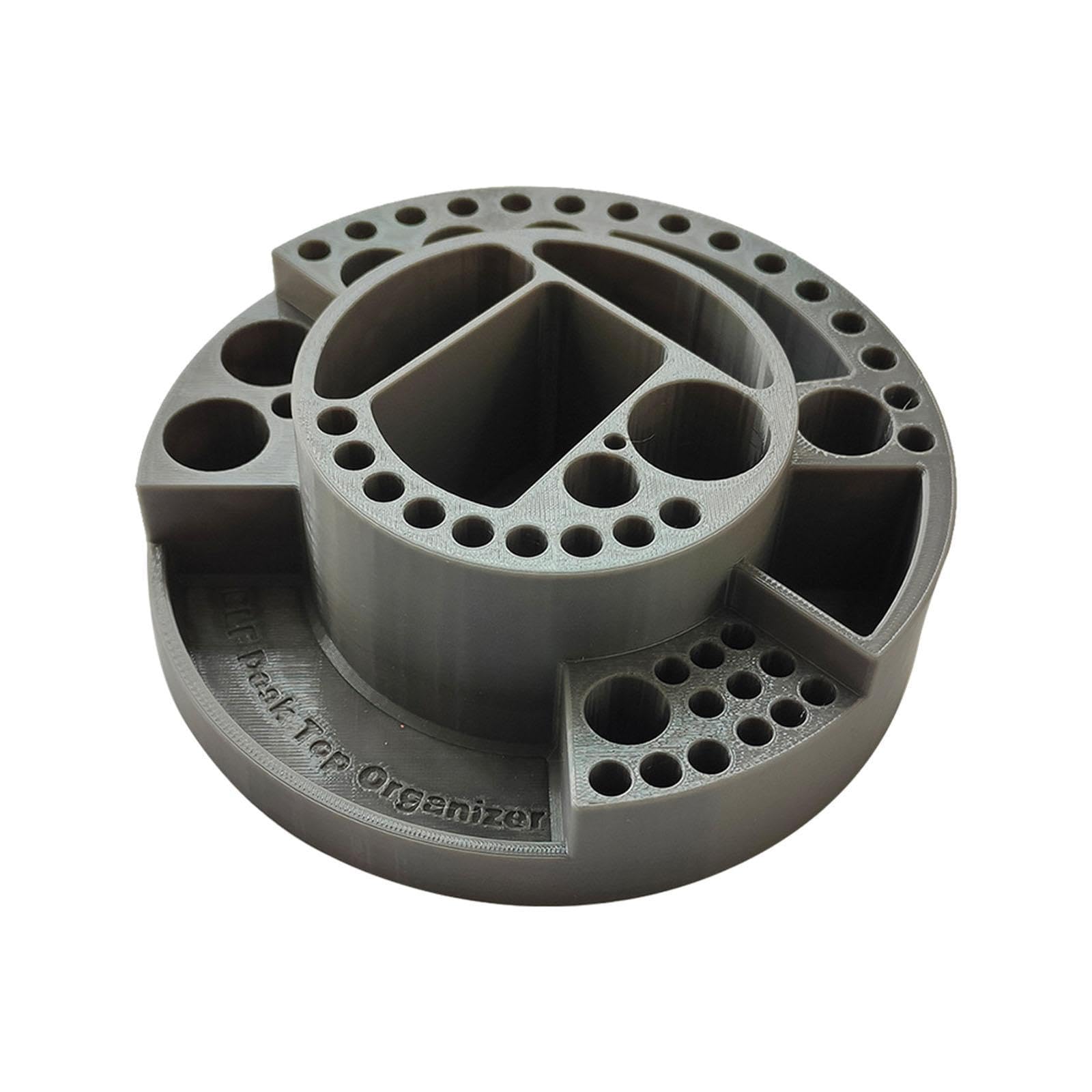 YIJU Fly Tying Tool Kit Organizer Holder Caddy Multifunction Portable Fishing Fly Tying Station Storage Rack for Gift Anglers Men