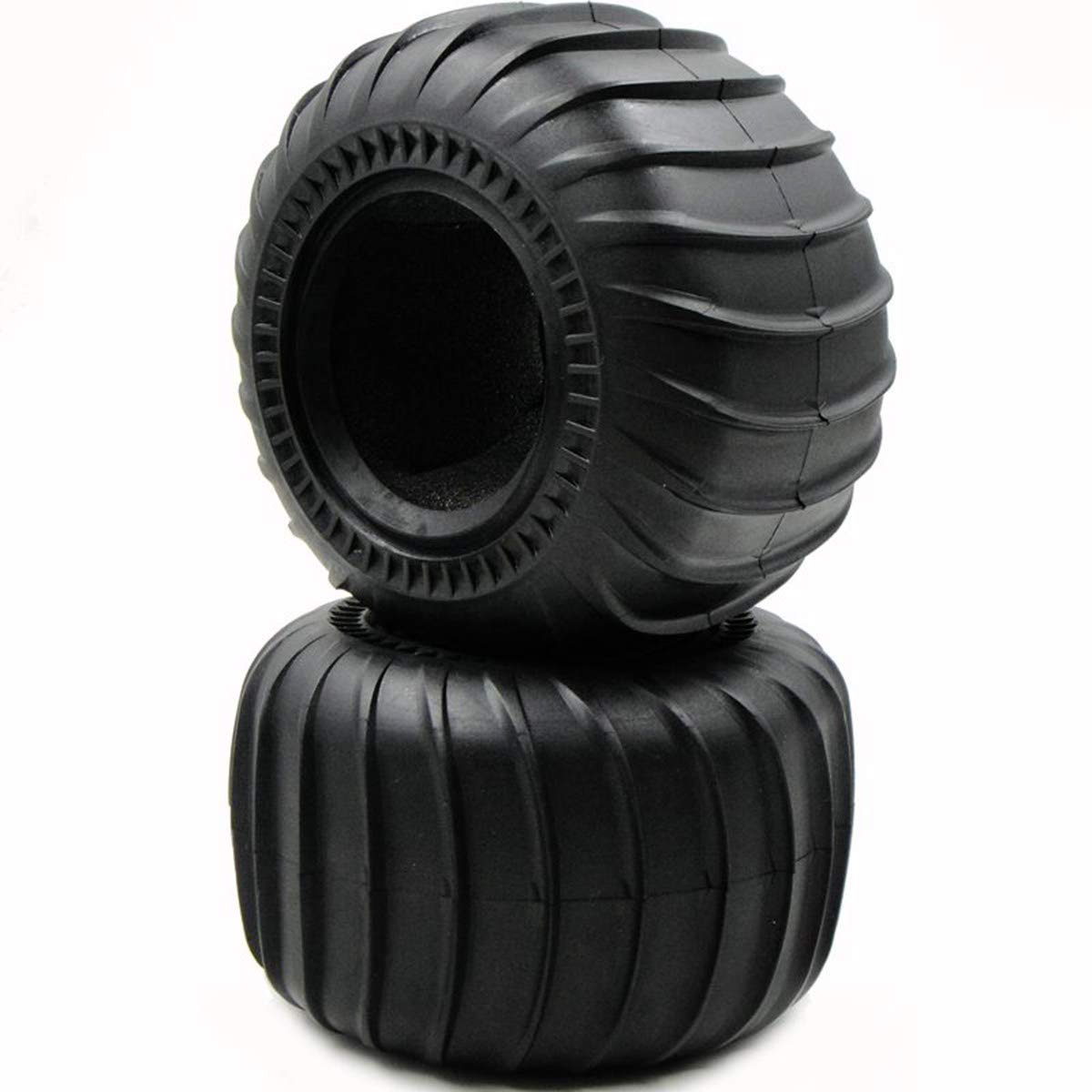 Amazon | 2pc RC 2.2 Off Roadパドルタイヤ砂泥雪タイヤ110 mm