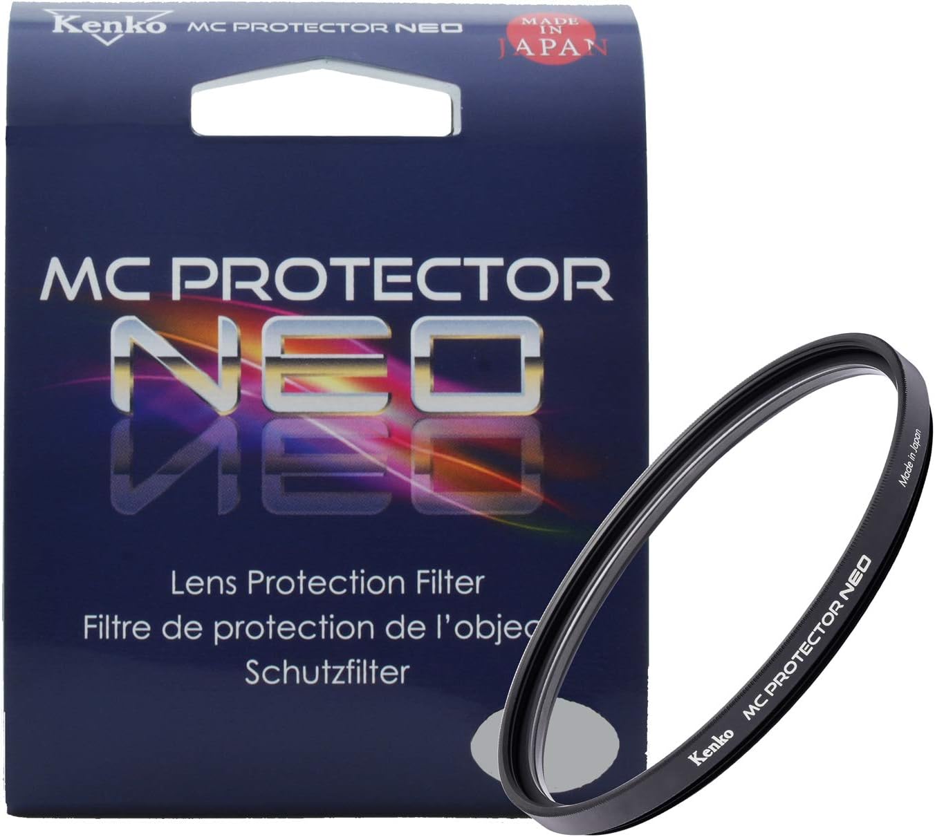Camera Lens Protector MC Protector NEO 72mm, Multicoated, Made in Japan, Clear, 399217