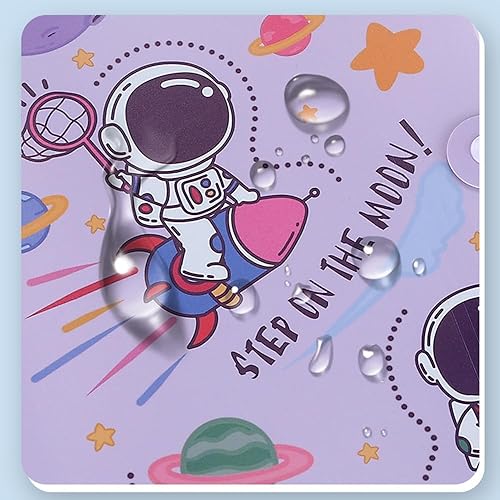 Miniatura 2 de Carpeta de archivo con 5 bolsillos  Astronauts Universe Space Rocket Space Nave Carta A4 Acordeón Expandible Archivo Organizador de Documentos