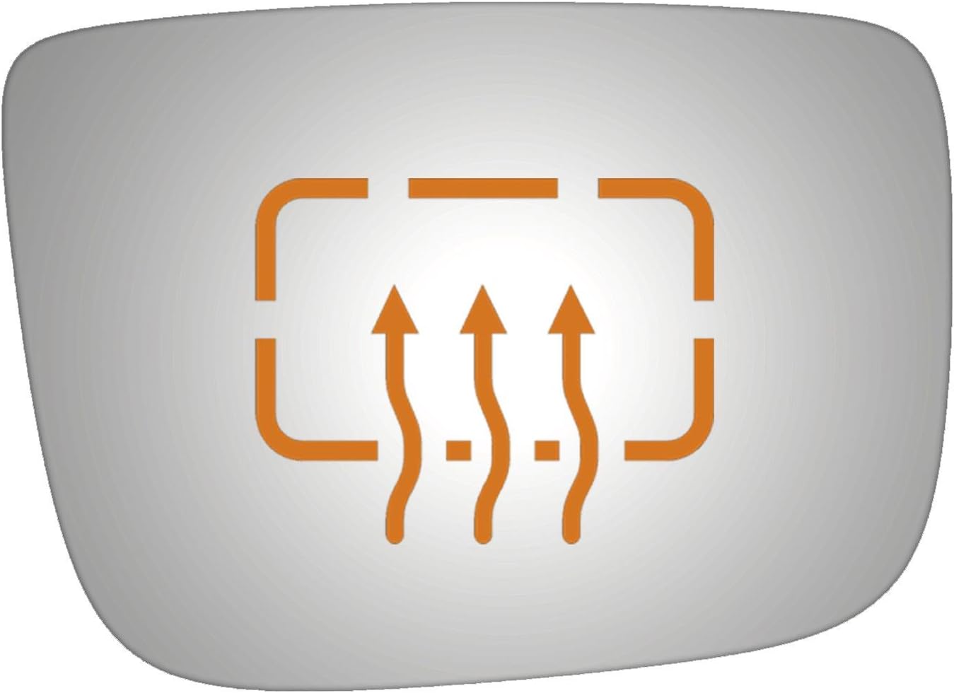 Burco 5443H Convex Passenger Side Power Replacement Mirror Glass Heated for 2010-2016 VOLVO XC60